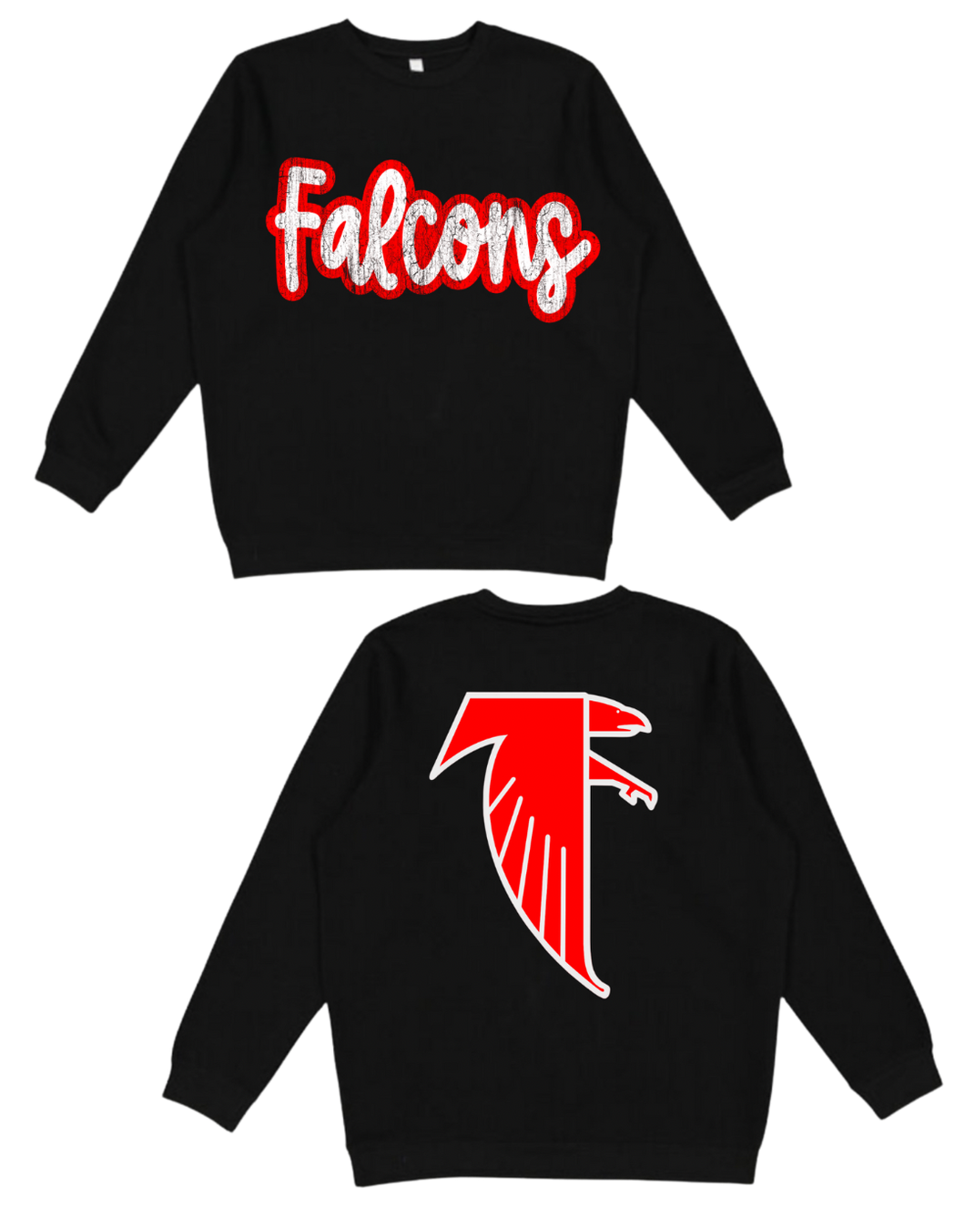 Falcons Script - Crewneck