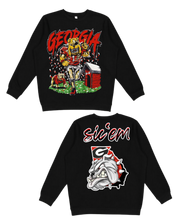 Load image into Gallery viewer, Sic’em - UGA Bulldogs Crewneck
