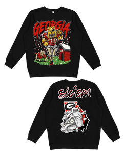 Sic’em - UGA Bulldogs Crewneck