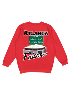 Falcons Script - Crewneck