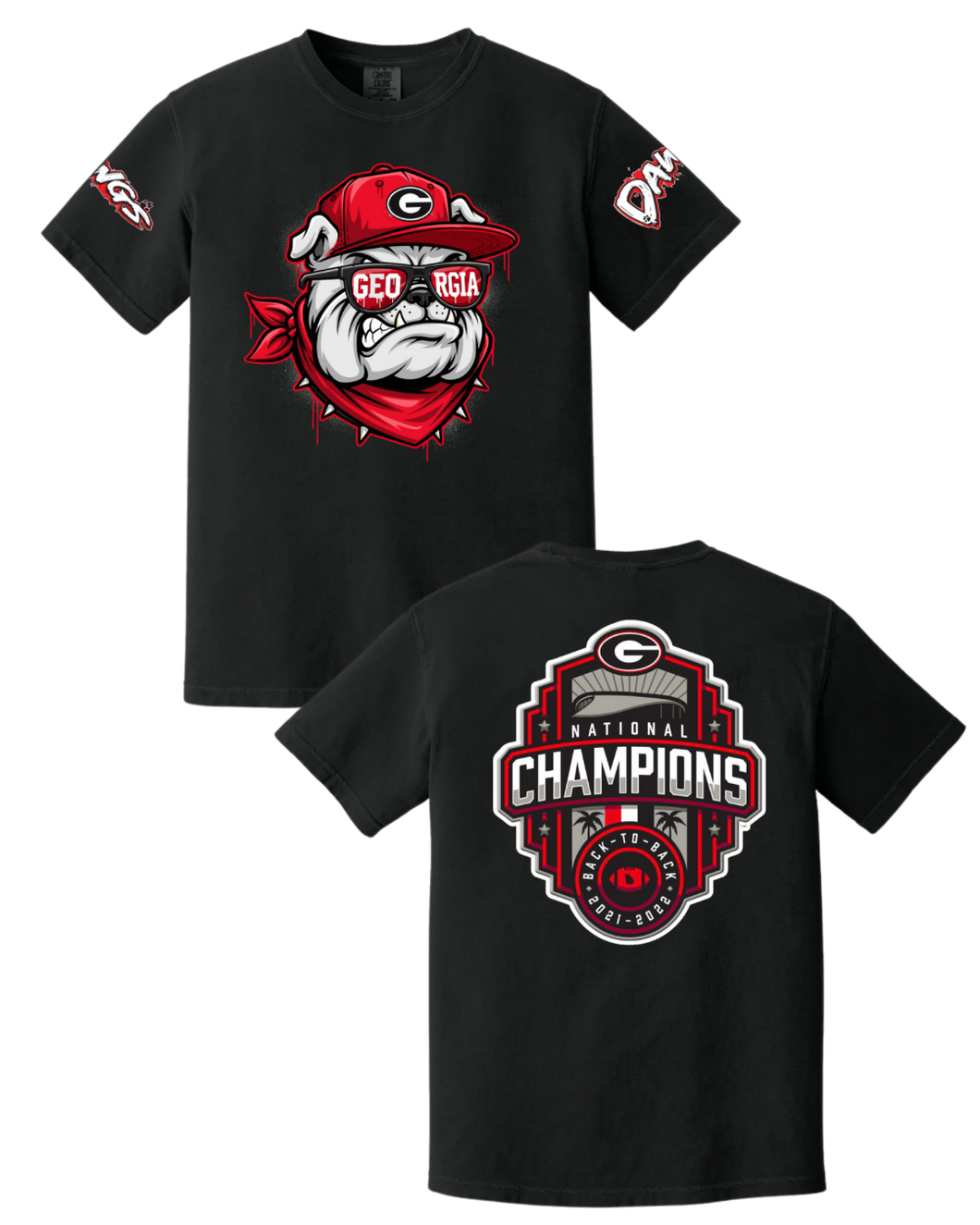 Dawgs - Back 2 Back 🏆 T