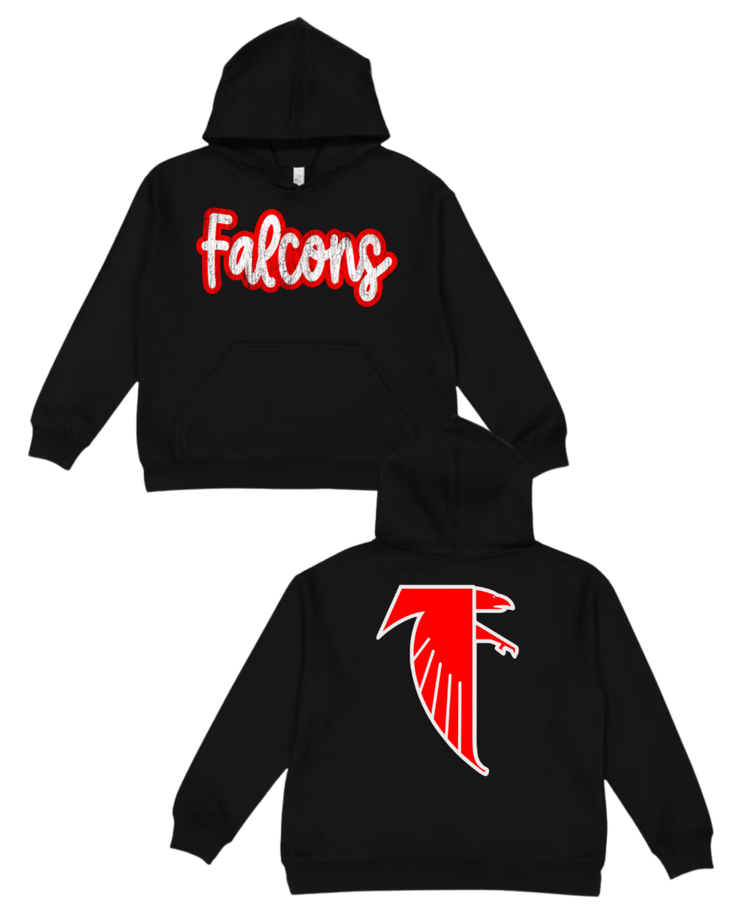 Falcons Script - Hoodie